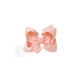 Signature Grosgrain Bow on Clip: 4.5" Large - 1.5" Ribbon on Alligator Clip - Various Colors