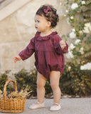 Adeline Romper - Fig