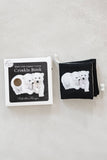 Baby’s Black & White Crinkle Book Made With Organic Cotton
