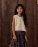 Bow Sweater Vest - Ivory