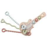 Guitar-Shaped Sensory Pull & Teether Activity Toy