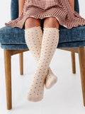 Dottie Knee Socks - Vanilla