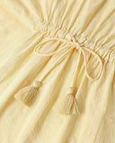 Kaftan Cover Up - Lemon