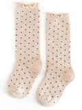 Dottie Knee Socks - Vanilla