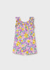 Knit Printed Jumpsuit - Lilac