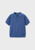 Short Sleeve Polo - Indigo