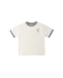 Ringer Tee, Anchor Bow - Teen