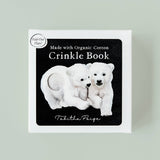 Baby’s Black & White Crinkle Book Made With Organic Cotton