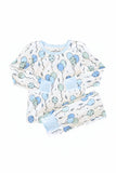 Party Time Two-Piece Pajama Set - Blue