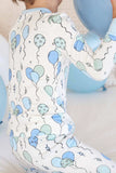 Party Time Two-Piece Pajama Set - Blue