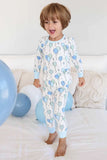 Party Time Two-Piece Pajama Set - Blue