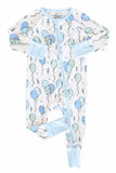 Party Time Convertible Zip Romper - Blue