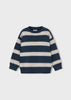 Striped Sweater - Eclipse Blue