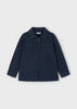 Navy Interlock Overshirt