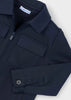 Navy Interlock Overshirt