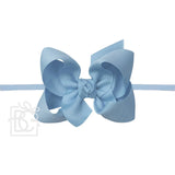 Nylon Headband - Huge Bow - 5.5"
