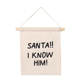 Santa!! I Know Him! Hang Sign