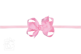 Medium Scalloped Bow Headband - Lots of Colors!