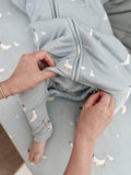 FOOTIE SLEEP BAG: Baseball goose / 12-18M / 1.0