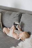 Baby’s Black & White Crinkle Book Made With Organic Cotton