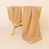 Chenille Blanket - Tan