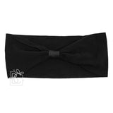 WIDE PANTYHOSE ADD-A-BOW HEADBAND: POWDER PINK / 3+ Months