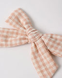 Bow - Petal Gingham