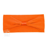 WIDE PANTYHOSE ADD-A-BOW HEADBAND: BLACK / 3+ Months