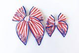 Mesh Shaker Bow - Proud Patriot, Large