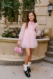 Sequin Party Bow Dress