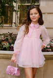 Sequin Party Bow Dress