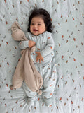 FW26 Footie Sleep Sack 1.0: Football goose / 12-18m