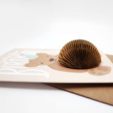 Pop-up Card - Teddy Bear - First Birthday