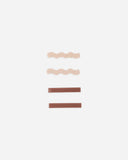 Wavy Clip Set - Petal, Mulberry
