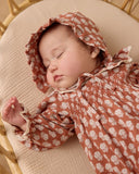 Woven Ruffle Bonnet - Holiday Fleur