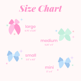 Pink Christmas Trees Bow - Clip or Nylon