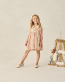 Collared Babydoll Dress - Cherry Check, Girls