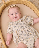 Collared Romper - French Floral