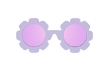 Iris Polarized Flower Sunglasses with Mirrored Lens
