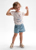 Basic Denim Shorts - Light