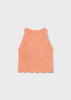 Girls Halter Top - Peach
