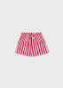 Girls Printed Shorts - Persimmon