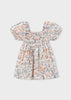 Printed Dress - Salmon