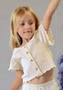 Girls Ruffled T-shirt