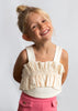 Ruffle Top - Natural