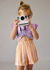 Girls Shorts Set - Lilac