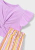 Girls Shorts Set - Lilac