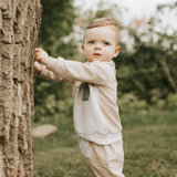 Light Taupe Colorblock Set