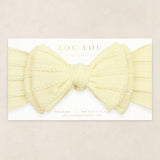 Cable Knit Headband - Lemon Drop