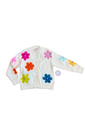 Felted Flower Cardigan